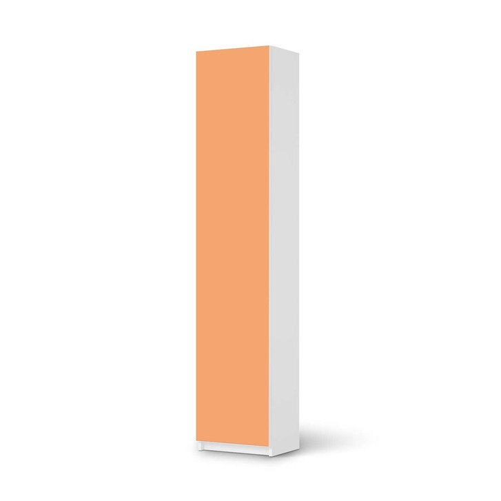 Klebefolie IKEA Pax Schrank 236cm Höhe - 1 Tür - Orange Light - CR111769