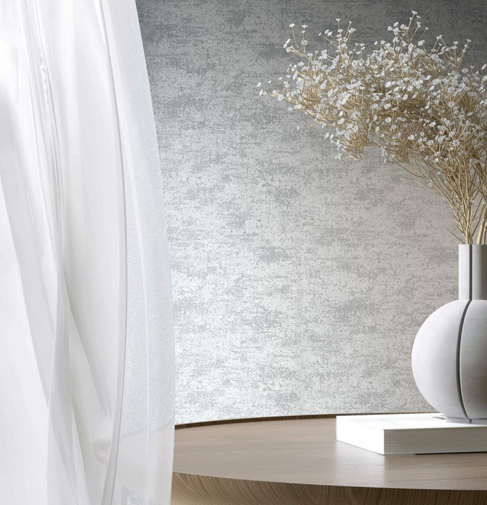 Vliestapete Struktur Modern in Grau - WA507800