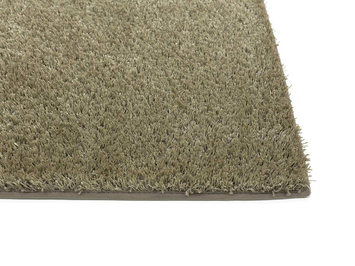 Jade HEVO ® Hochflor Badteppich Rechteck Wunschmass in Mocca - TS439542