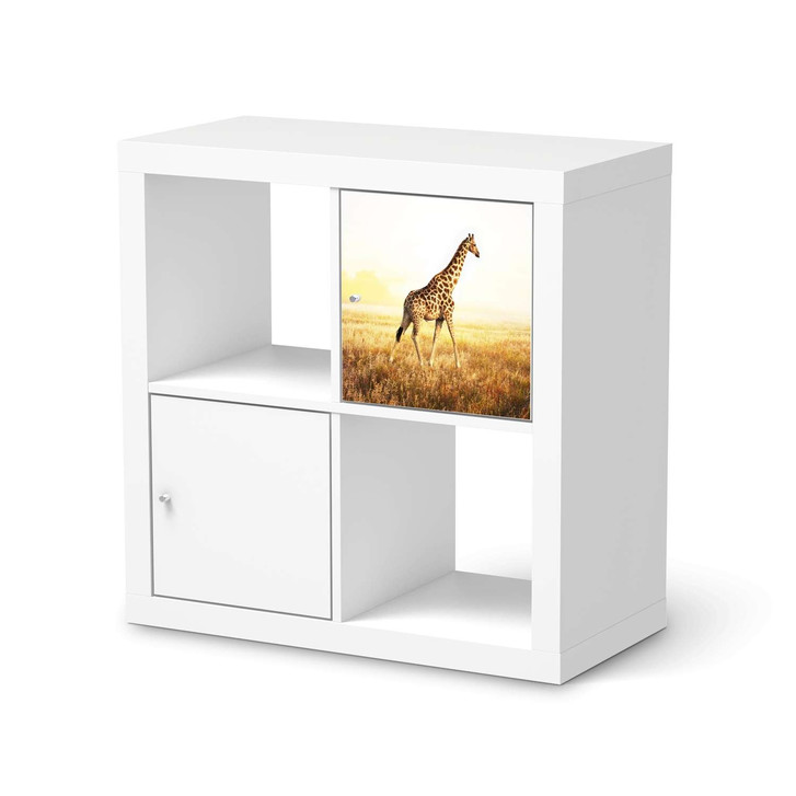 Klebefolie IKEA Expedit Regal Tür einzeln - Savanna Giraffe - CR111284