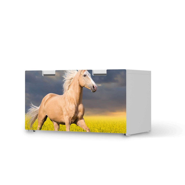 Möbelfolie IKEA Stuva / Malad Banktruhe - Wildpferd - CR117407