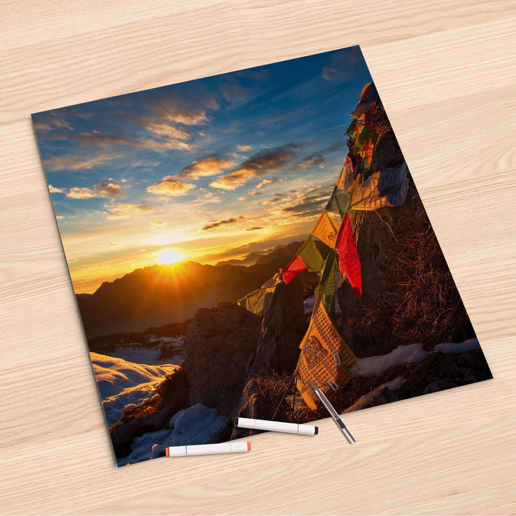 Folienbogen (60x60cm) - Tibet - CR107219