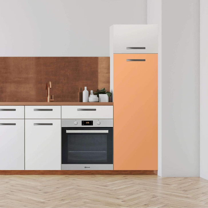 Klebefolie - Hochschrank (60x160cm) - Orange Light - CR110665