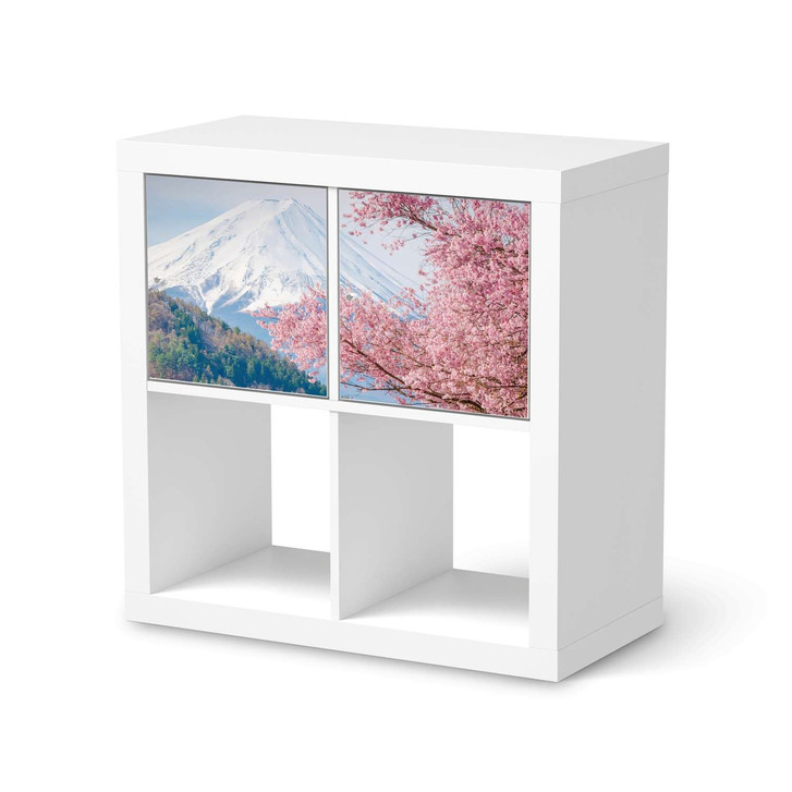 Möbel Klebefolie IKEA Expedit Regal 2 Türen (quer) - Mount Fuji - CR113459