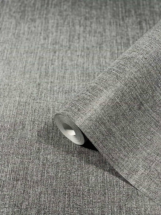 Tapete SCHÖNER-WOHNEN Vliestapete, Unitapete grau, braun - WA444231