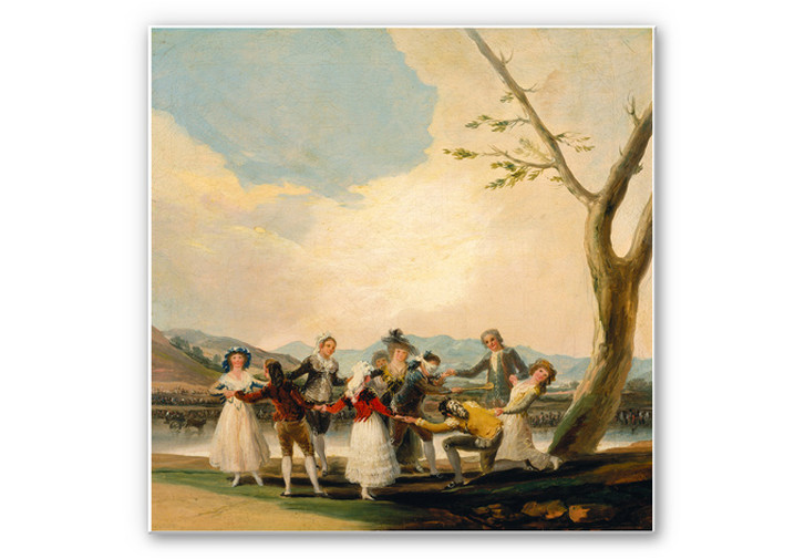 Wandbild de Goya - Das Blindekuhspiel - WA196273