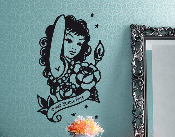 Wandtattoo Sailors Girl Tattoo - TD16326