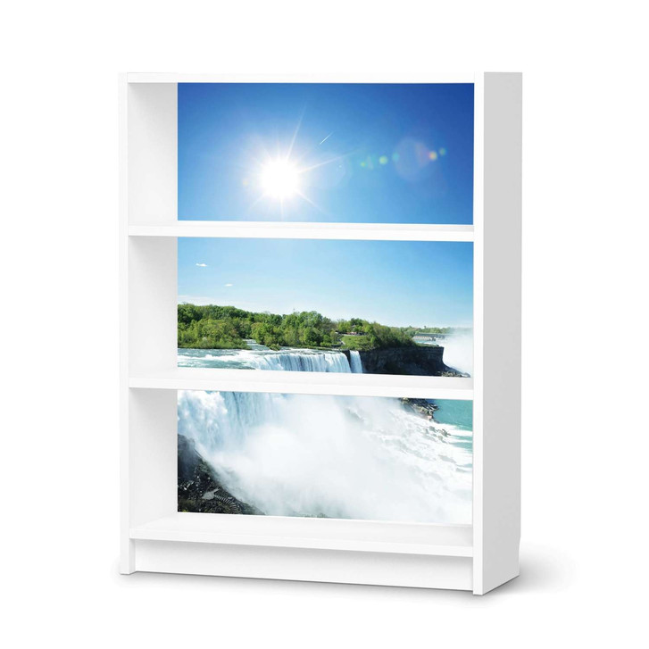 Möbelfolie IKEA Billy Regal 3 Fächer - Niagara Falls - CR114441