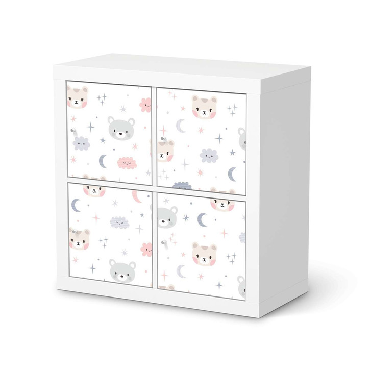 Möbelfolie IKEA Expedit Regal 4 Türen - Sweet Dreams - CR114591