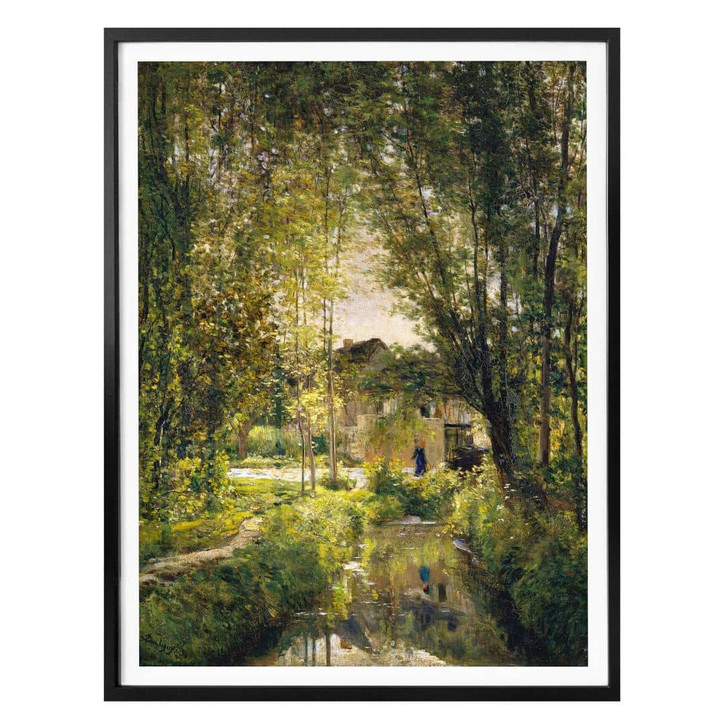 Poster Daubigny - Landschaft mit Sonnenlicht - WA257175