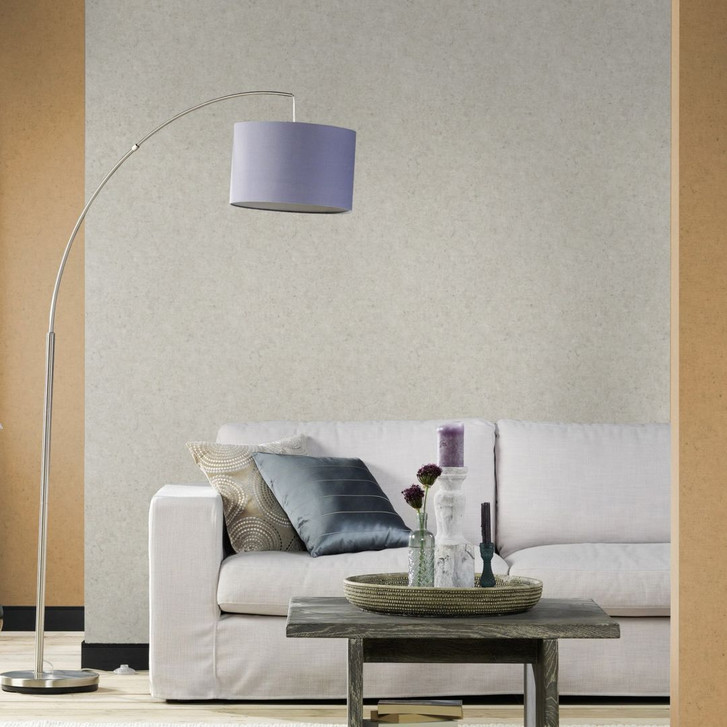 Unitapete, einfarbige Vliestapete Factory V grau - WA433451