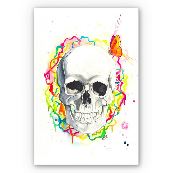 Wandbild Buttafly - Skull - WA191802