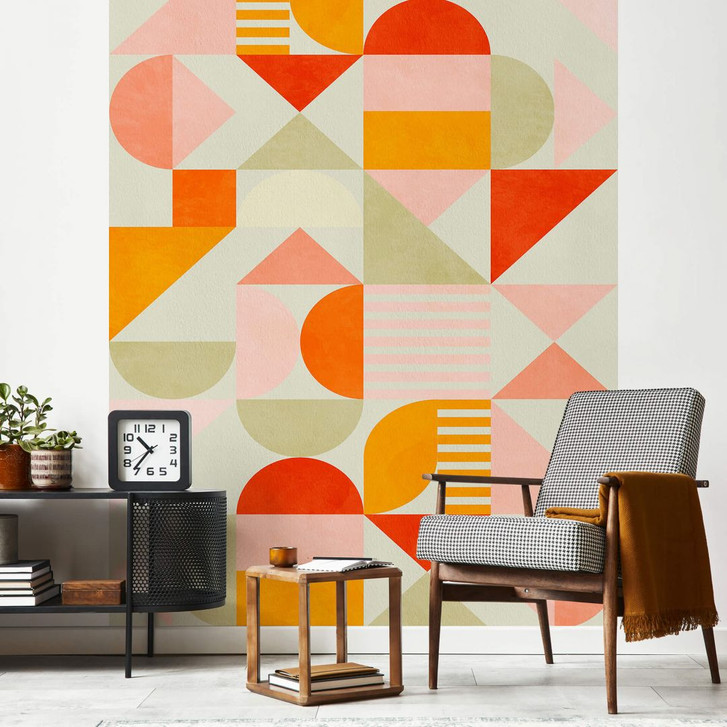 Fototapete Bauhaus Fun Pastell - Bré - WA398380