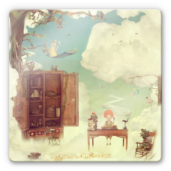 Glasbild Himmlisches Leben - WA123623