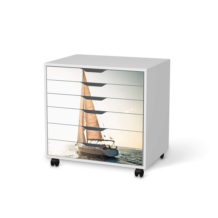 Möbelfolie IKEA Alex Rollcontainer 6 Schubladen - Freedom - CR114212