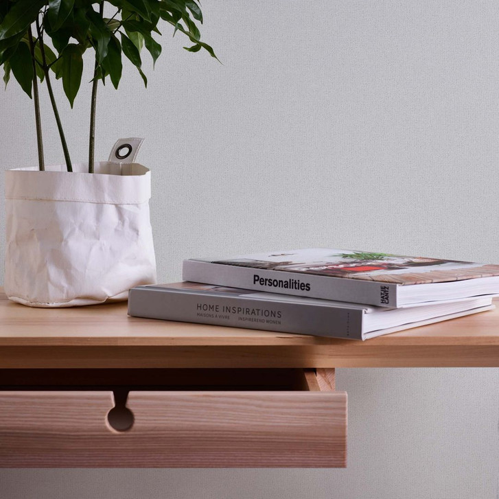 Unitapete Grau - Einfarbige - Vliestapete A.S. Création - WA396161