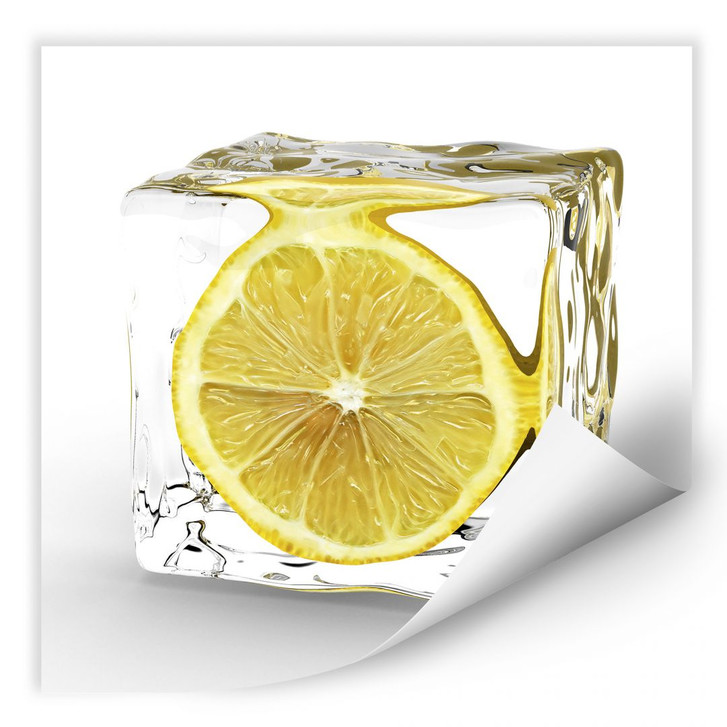 Wallprint Zitroneneiswürfel - WA190726
