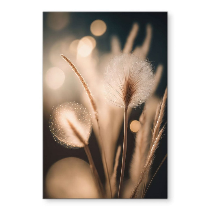 Acrylglasbild Boho Gräser im goldenen Licht - Treechild - WA490991