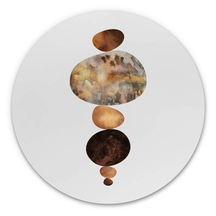 Alu-Dibond Fredriksson - Balance - Rund - WA319800