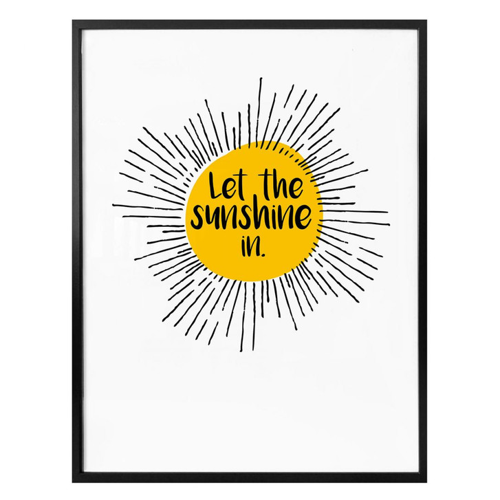 Poster Let the sunshine in - WA163133