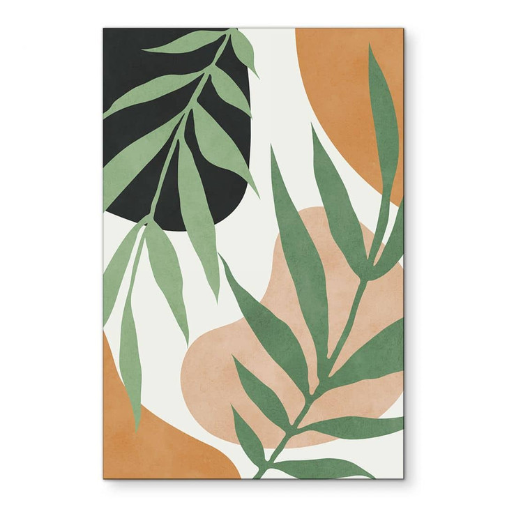 Wandbild Grüne Zweige im Dschungel - Costa - Alu-Dibond - WA458451