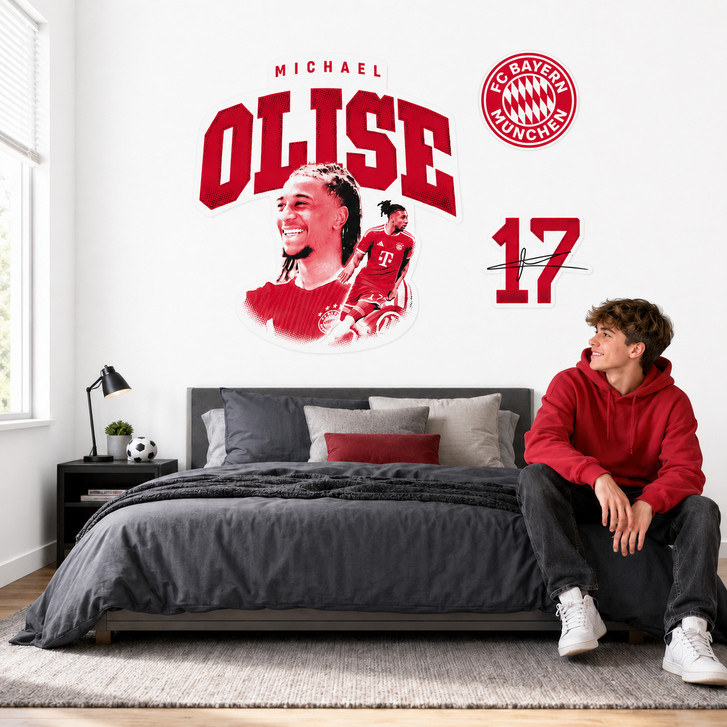 Wandsticker FCB - Michael Olise 2026/27 - WA516359