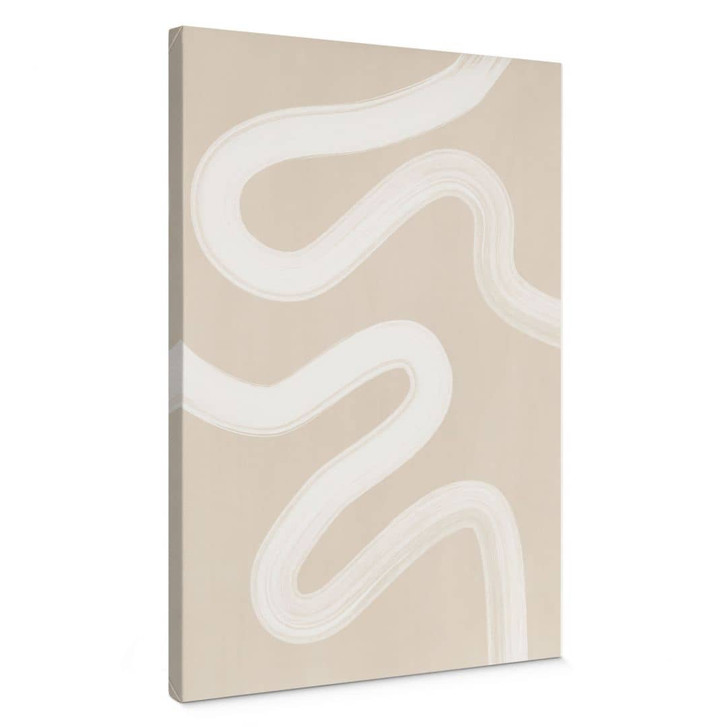 Leinwandbild One Line Art - Sanfte Strömung - Ristova - WA472443