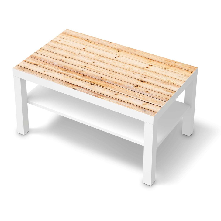 Möbelfolie IKEA Lack Tisch 90x55cm - Bright Planks - CR115957