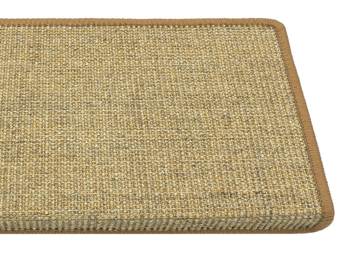 Salsa Sisal Stufenmatte Rechteckig Wunschmass in Honig - TS507500