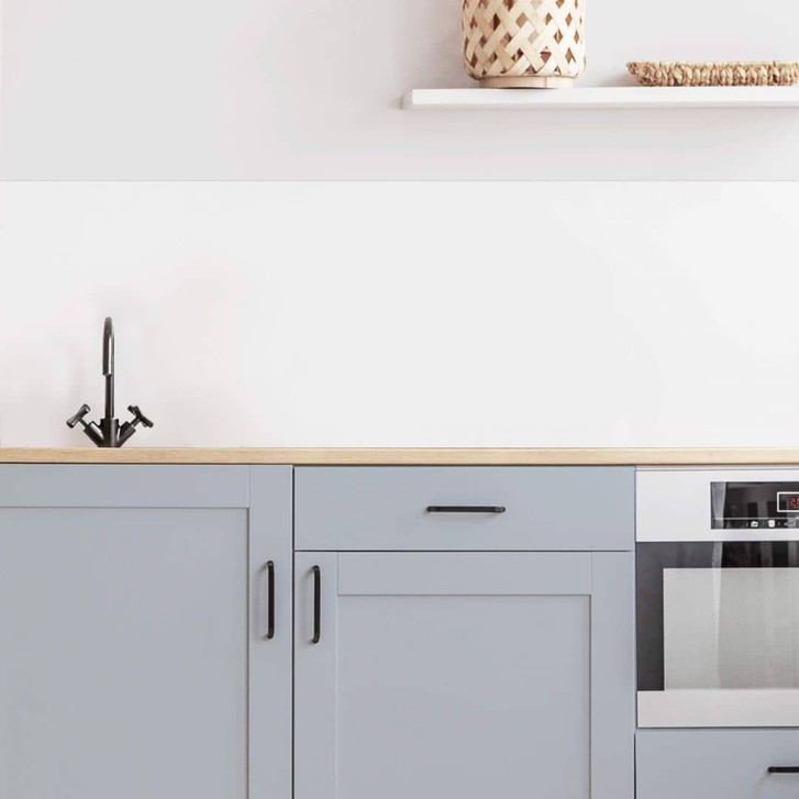 Küchenrückwand Alu-Dibond weiss - WA302937