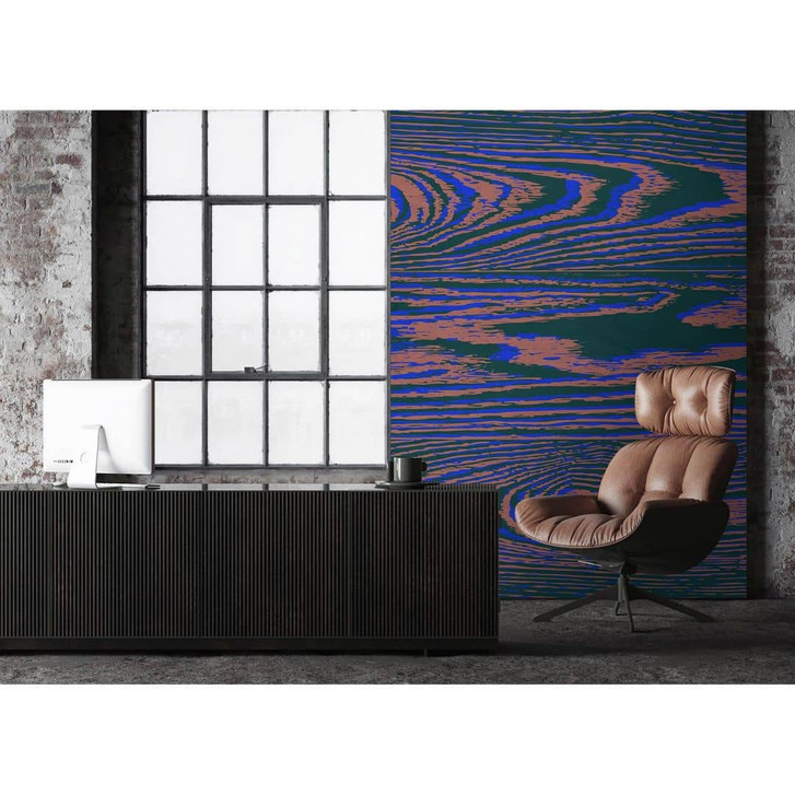 Livingwalls Fototapete Walls by Patel 3 Kontiki 3 blau, braun, grün - WA327943