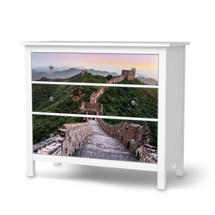 Möbelfolie IKEA Hemnes Kommode 3 Schubladen - The Great Wall - CR114801