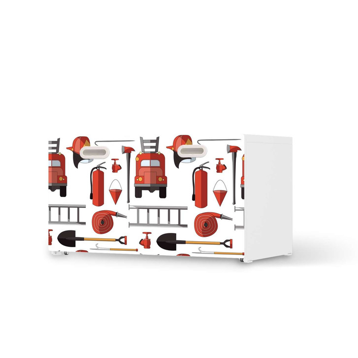 Möbelfolie IKEA Stuva / Fritids Bank mit Kasten - Firefighter - CR117689