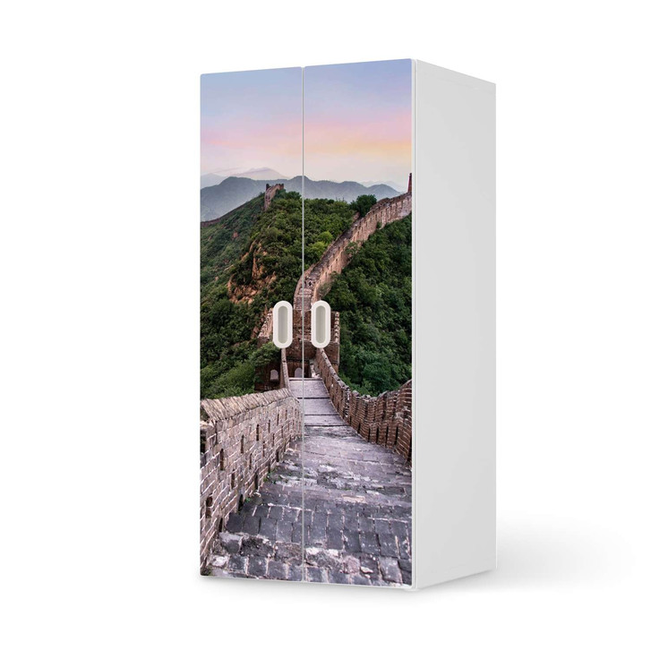 Möbelfolie IKEA Stuva / Fritids Schrank - 2 grosse Türen - The Great Wall - CR117893