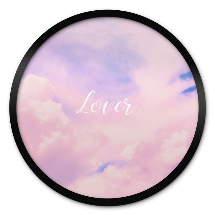 Poster Lover - inspiriert von Taylor Swift - Rund - WA428223