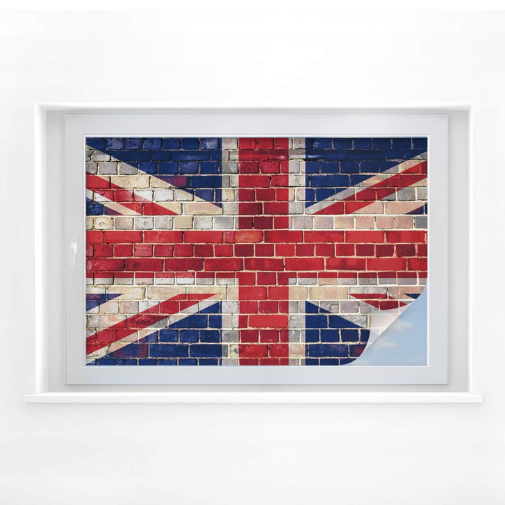Sichtschutzfolie Union Jack Mauer - WA177286