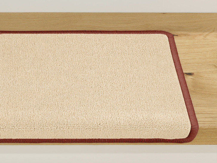 Bijou NEO Vorwerk Stufenmatte Stufenmatte Rechteckig Wunschmass in lehm - TS475494