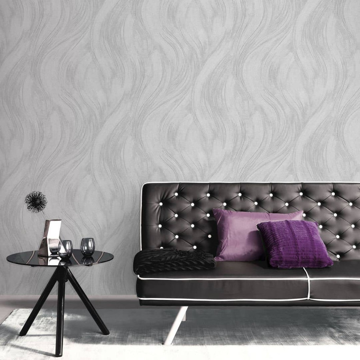 Grafiktapete Opus grau - WA481557