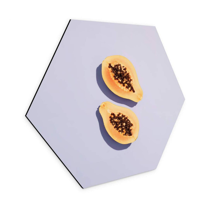 Hexagon - Alu-Dibond 1X Studio - Papaya - WA340699