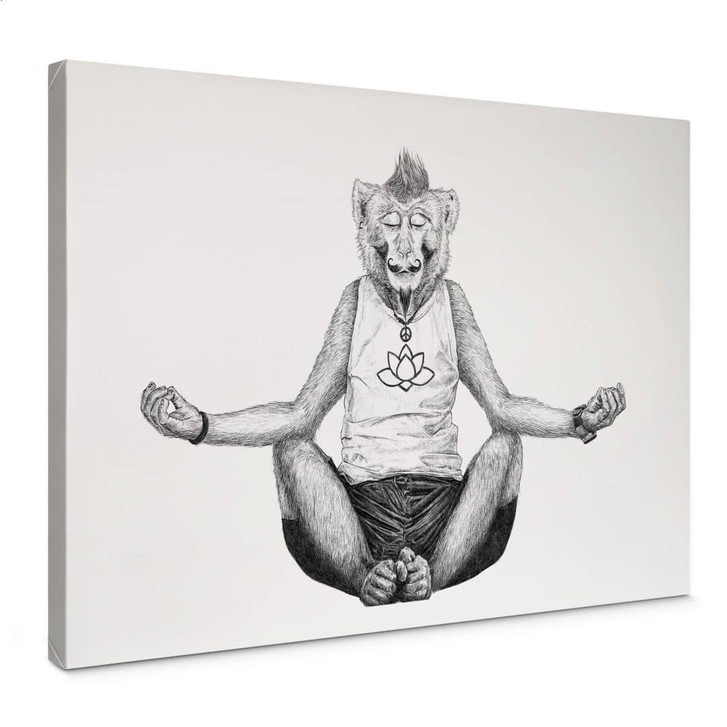 Leinwandbild Kools - Monkey Yoga - WA366913