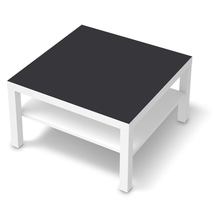 Möbelfolie IKEA Lack Tisch 78x78cm - Grau Dark - CR118447