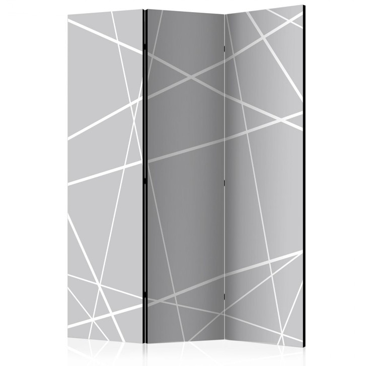 Paravent, Raumteiler freistehend, Trennwand - Modernes Spinnennetz - WA453026