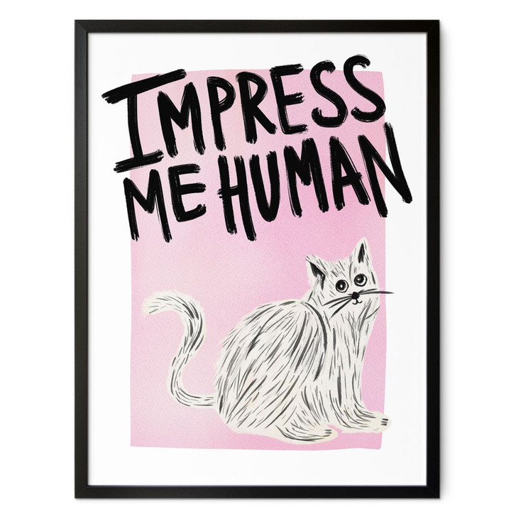 Poster Katze: Impress me Human - Bloom - WA407323