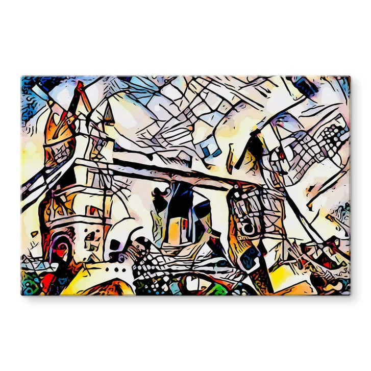 Glasbild Zamart - Kandinsky trifft London - WA332360