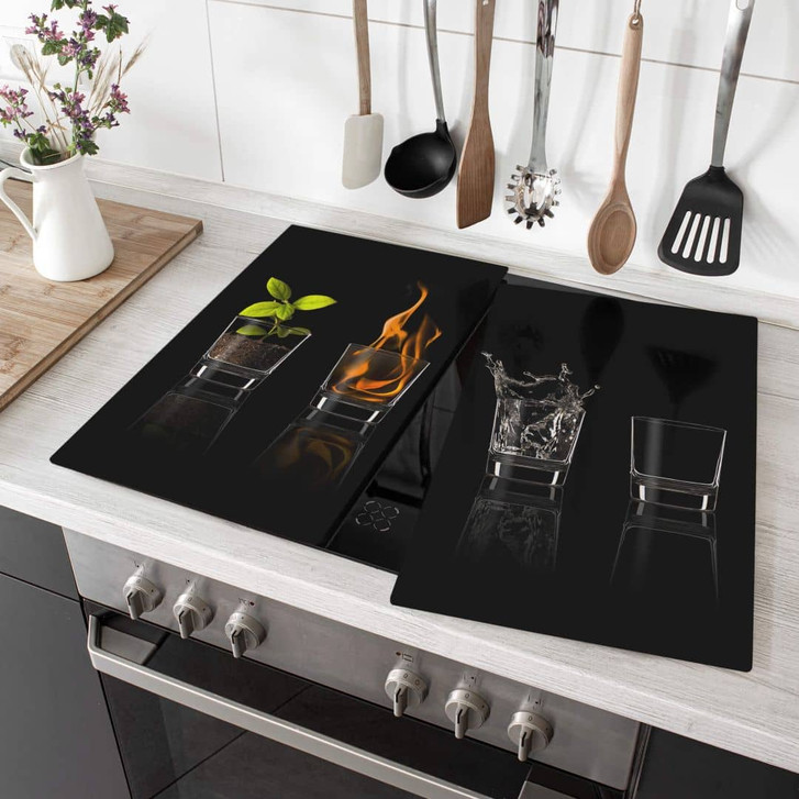 Herdabdeckplatte Frutos Vargas - The Four Elements (1-teilig, 60x52cm) - WA131554