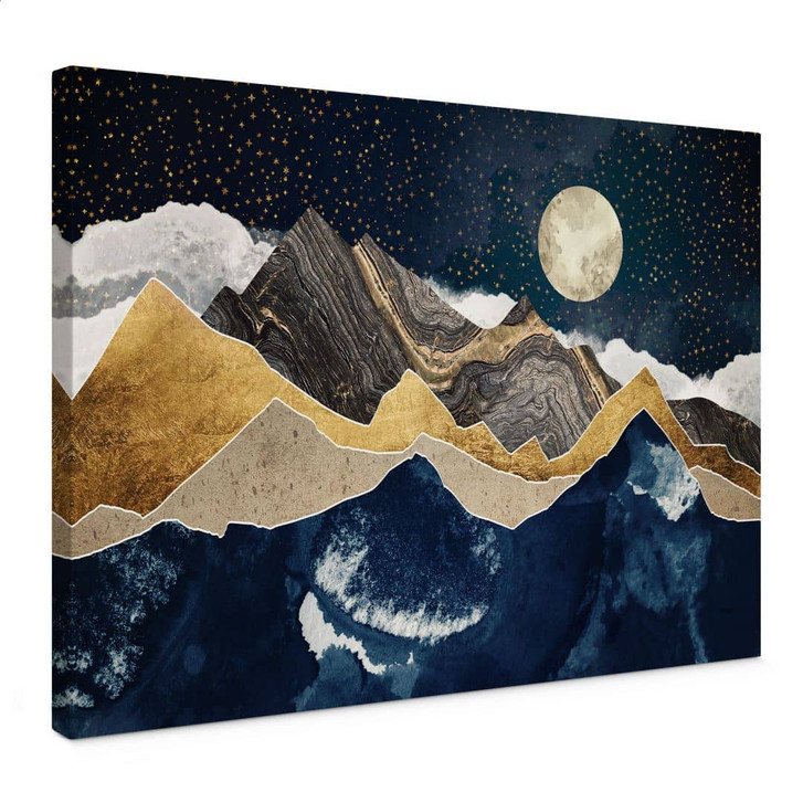 Leinwandbild Sternenhimmel im Winter - SpaceFrog Designs - WA417263