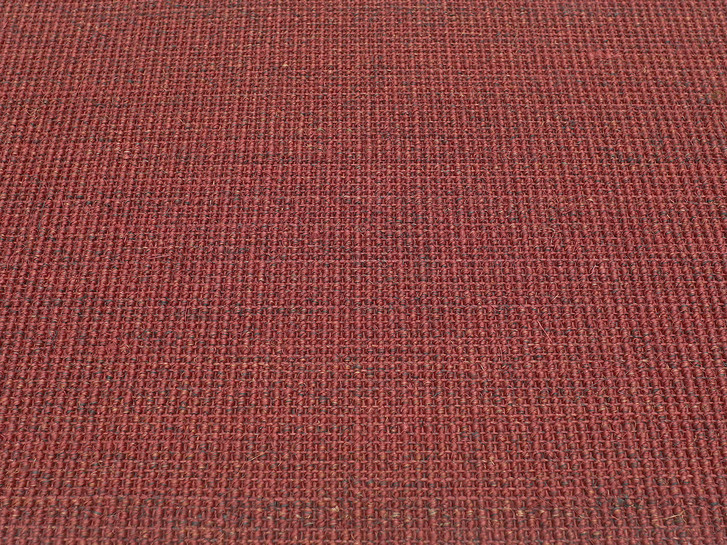 Salsa Sisal 5cm Bordürenteppich in Rubin - TS412520