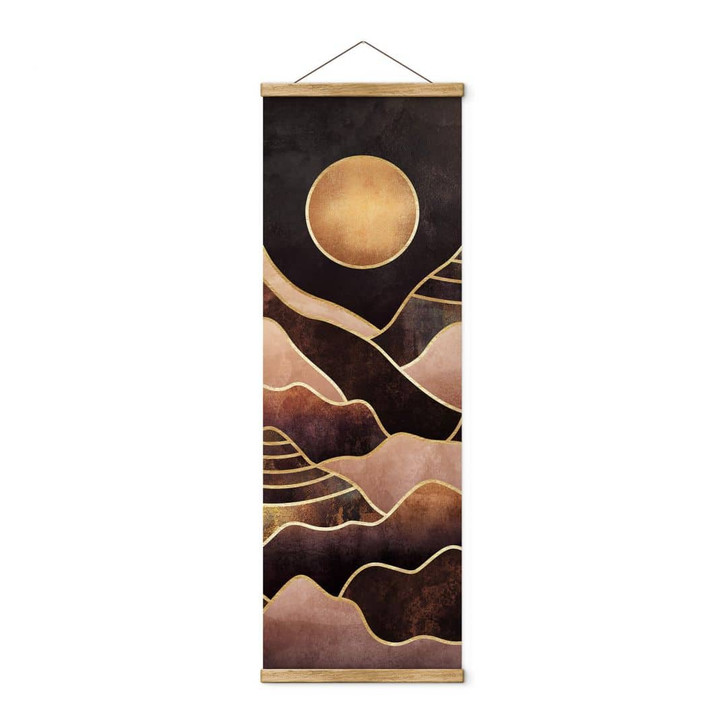 Stoffbild Fredriksson - Sonnenuntergang - Panorama - WA381505