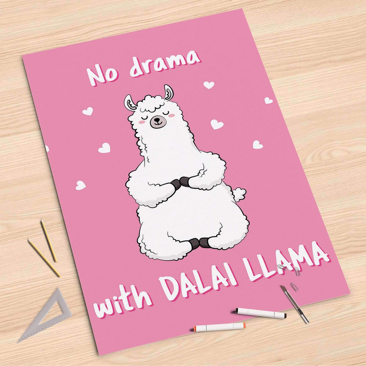 Folienbogen (80x120cm) - Dalai Llama - CR107293