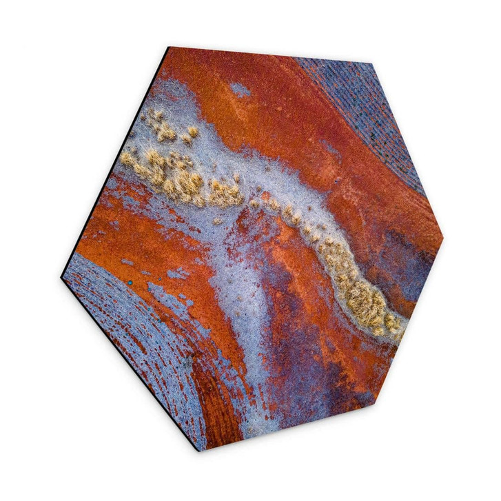 Hexagon - Alu-Dibond McConaghy - Geheimnisvolle Landschaft - WA326686